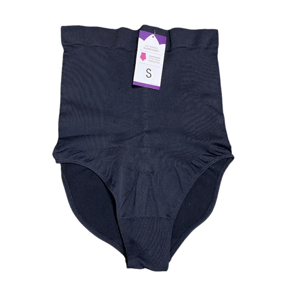 Empetua Black High Waisted Shaper Panty Size Small NWT